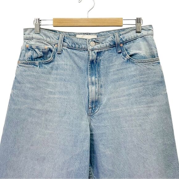 MOTHER Superior The Spinner High Waist Wide Leg Jeans in We Bounced Size 32 | 14 - Picture 5 of 15